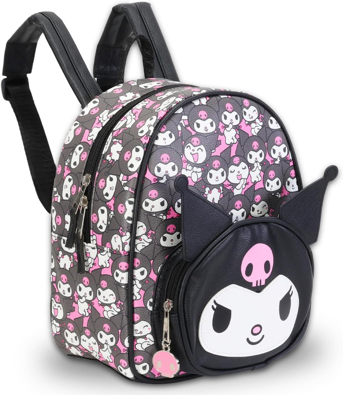 Kuromi - Conjunto de mochila y monedero para mujer, paquete con min...