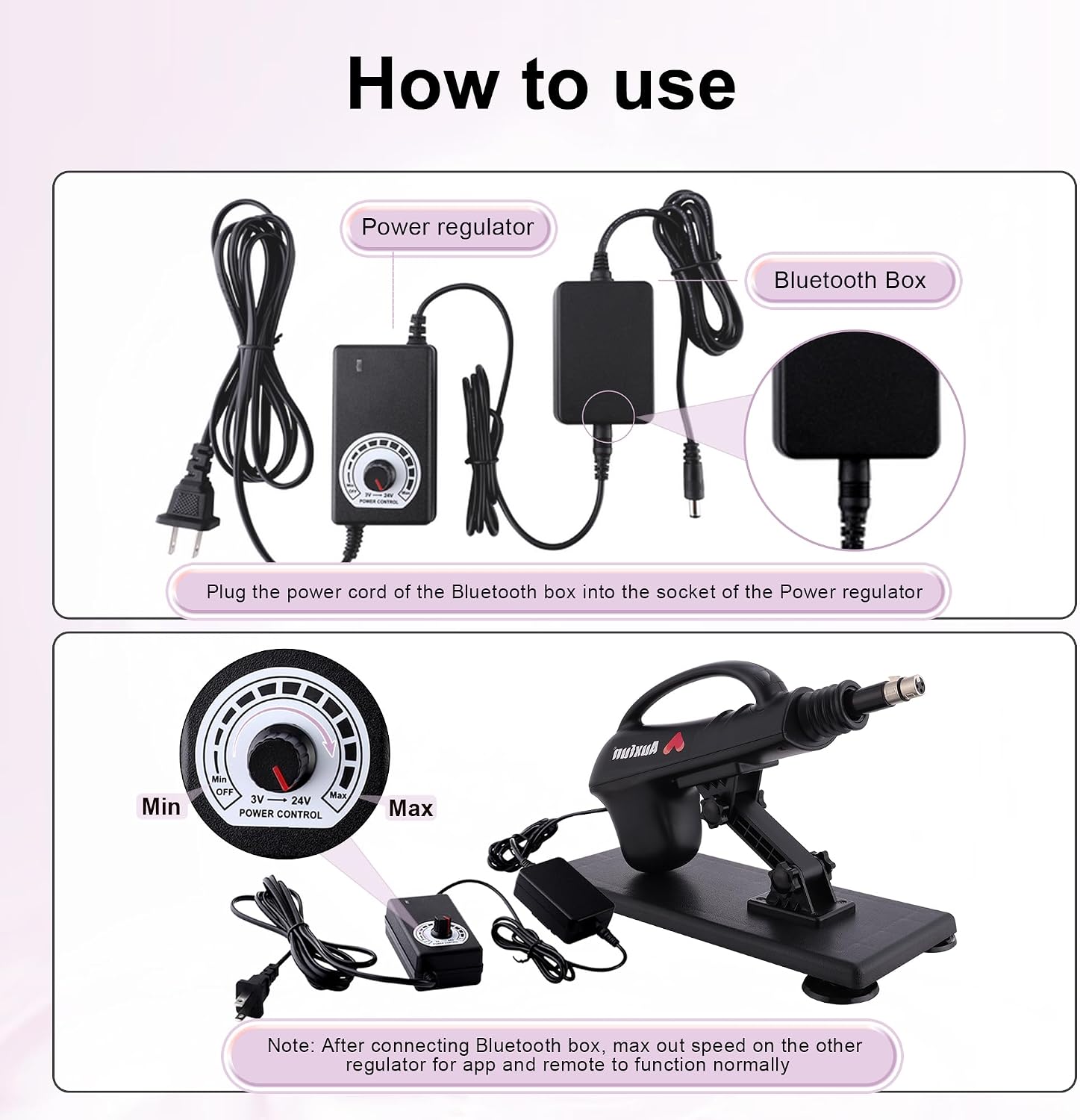 Máquina Sexual Automática de Empuje con Dildo y Control por APP, Má...