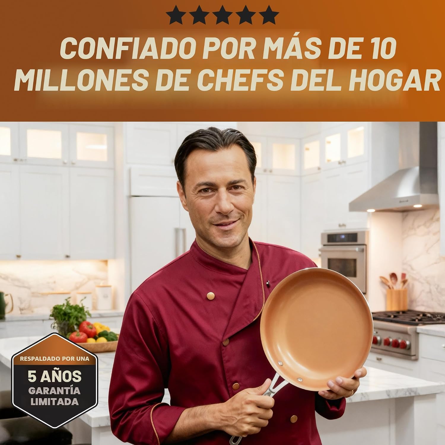 GOTHAM STEEL - Juego de 12 piezas de utensilios de cocina de cerámi...