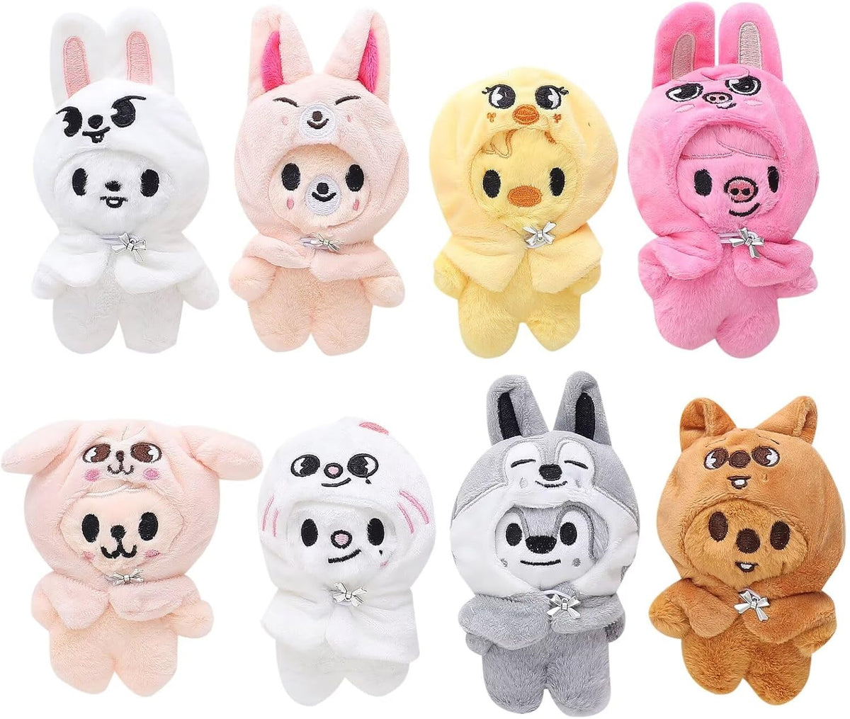 Yicool Stays Fans Muñecos de Peluche de 4" Llavero de Peluche M...