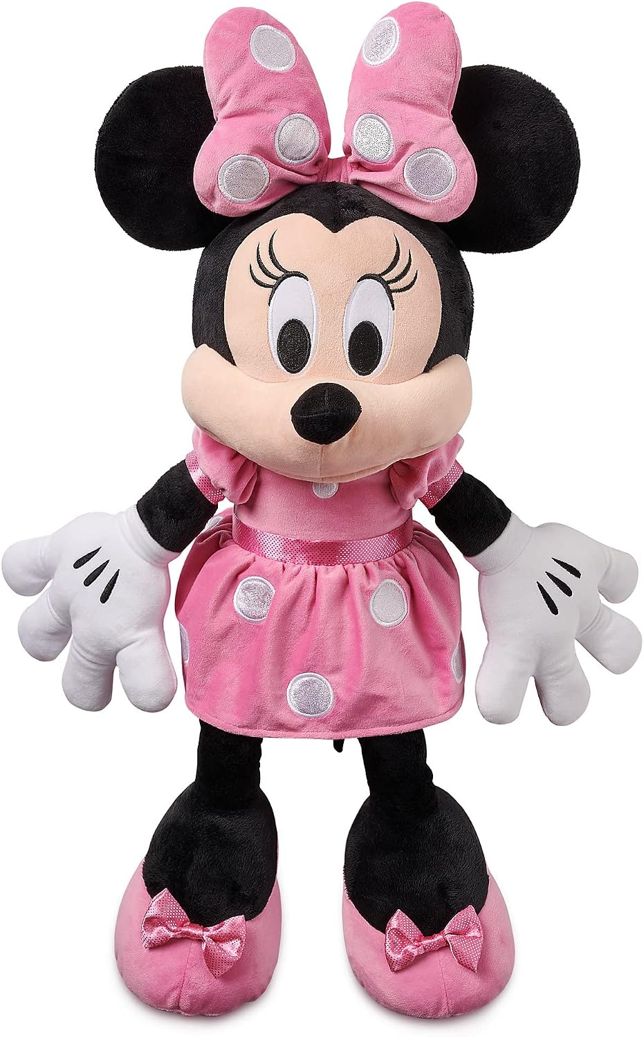 Disney Store - Peluche oficial de Minnie Mouse - Vestido rosa \u201...
