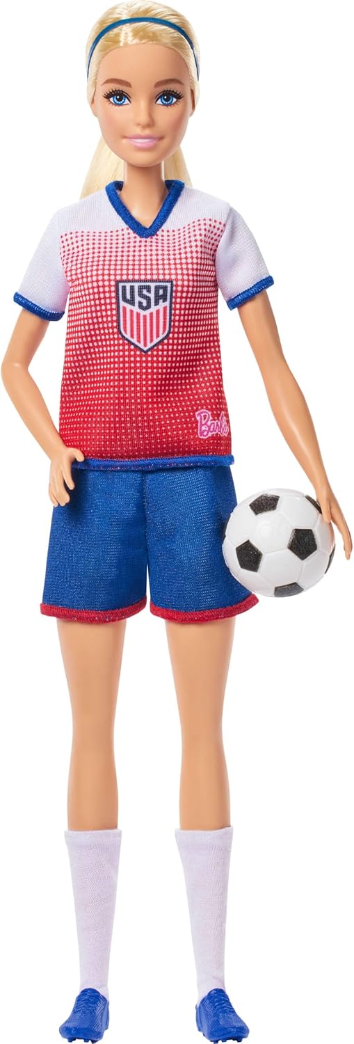 Barbie Carreras USSF Ken Soccer Player Muñeca y accesorios | Muñeca...