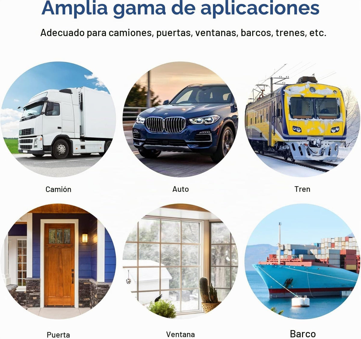 Burlete para Puerta Automotriz de 10 Pies, Tira de Sellado de Borde...