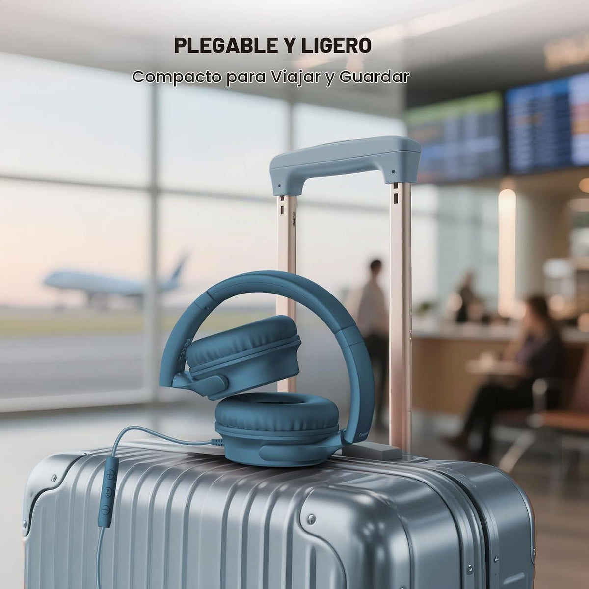 Cowyawn Auriculares USB C con cable, auriculares USB C con cable co...