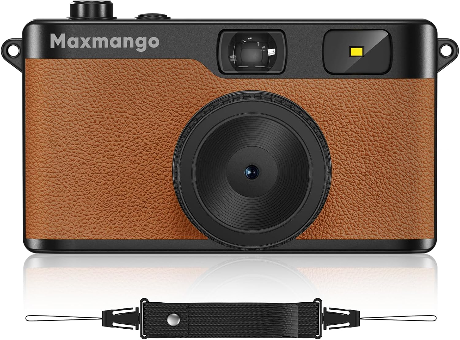 Maxmango Cámara digital vintage D53 - Cámara digital retro de 12 MP...