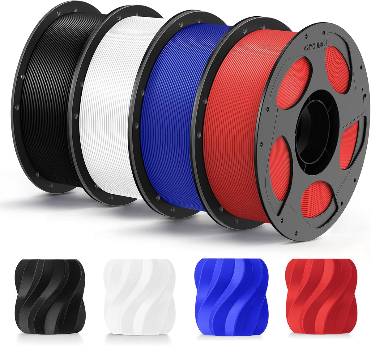 ANYCUBIC PLA Plus (PLA+), filamento para impresora 3D de 1.75 mm pa...