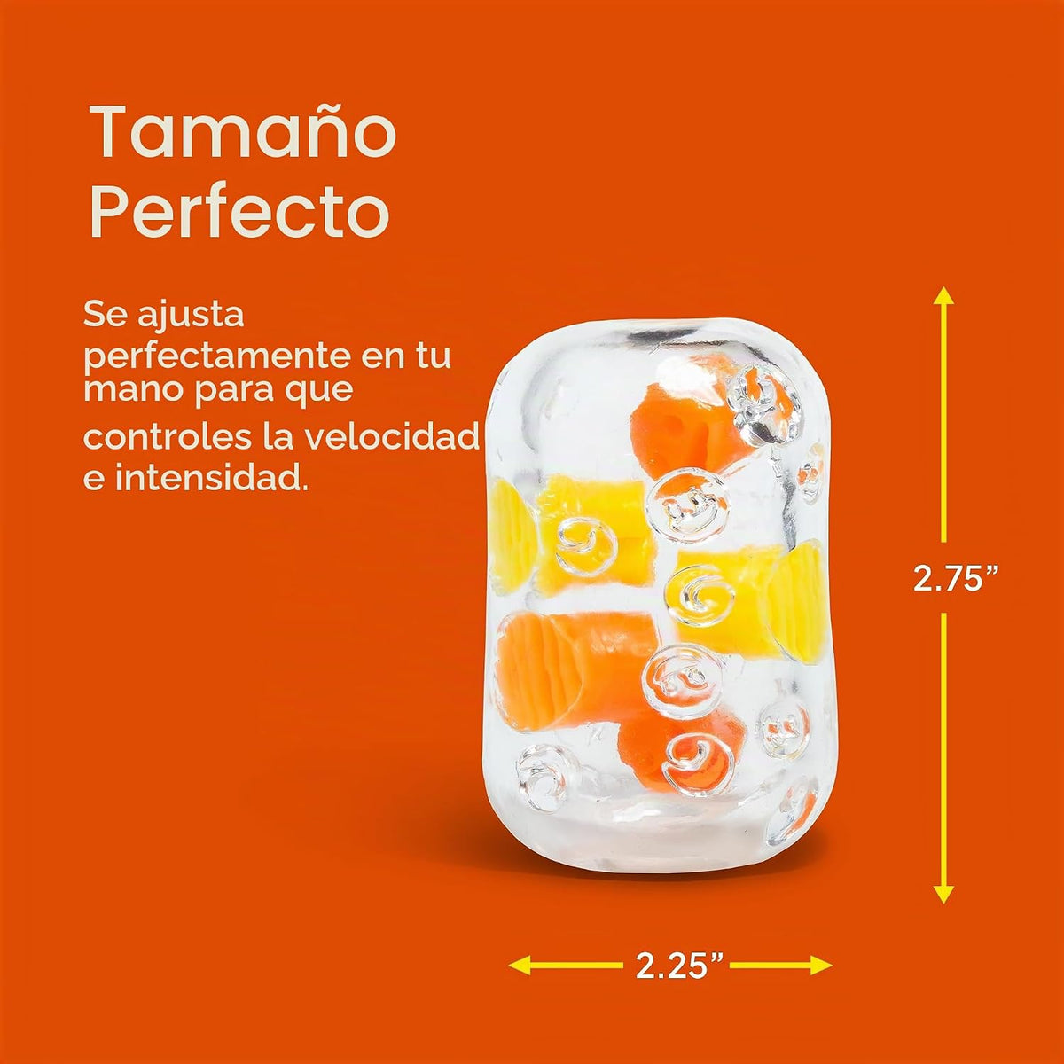 Hello cake - Juguete sexual transparente para hombre | Stroker masc...