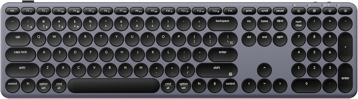 Keychron B5 Pro Teclado inalámbrico ultradelgado de tamaño completo...