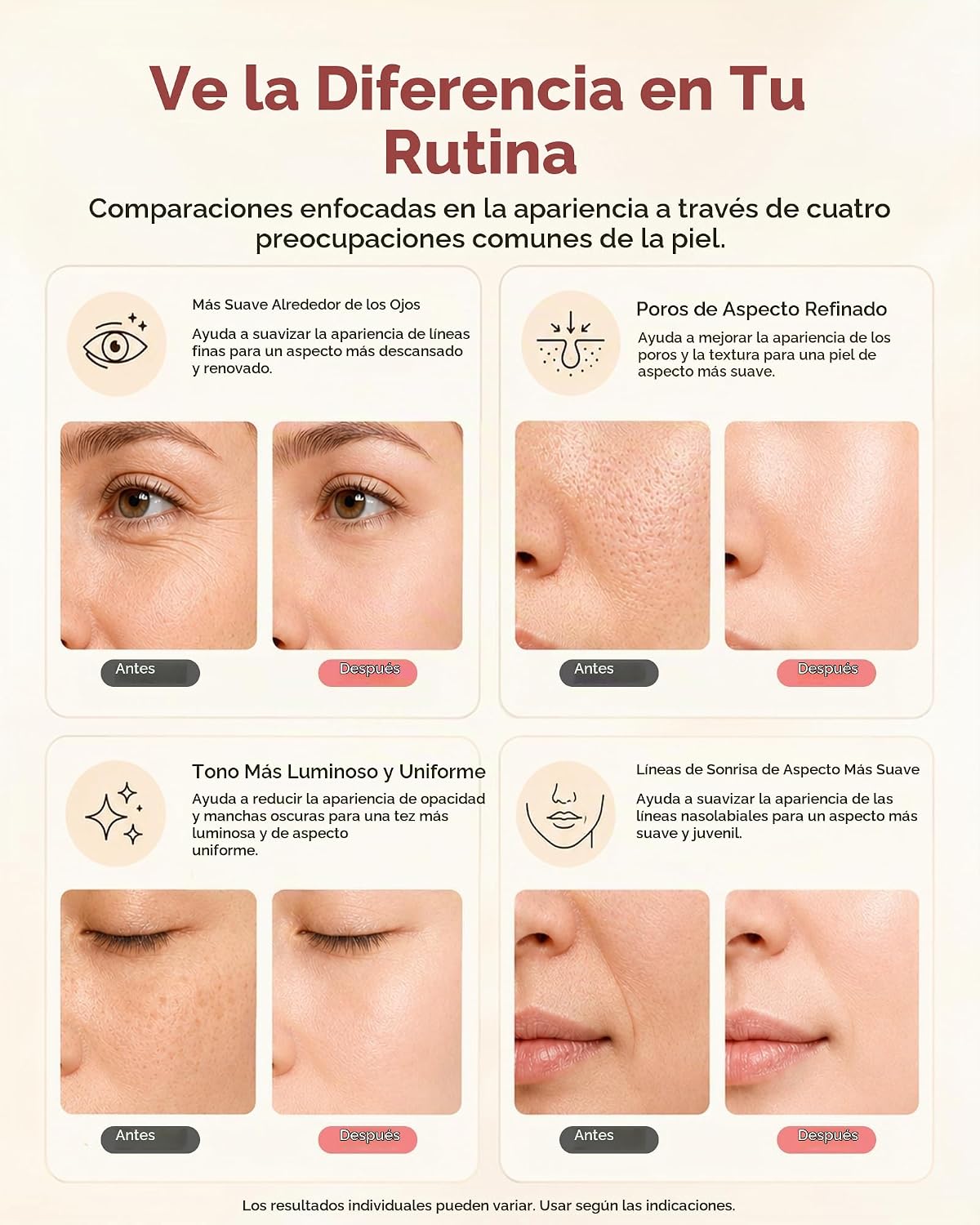 WELLOND Terapia de luz roja para cara, 4 modos, máscara LED roja y...