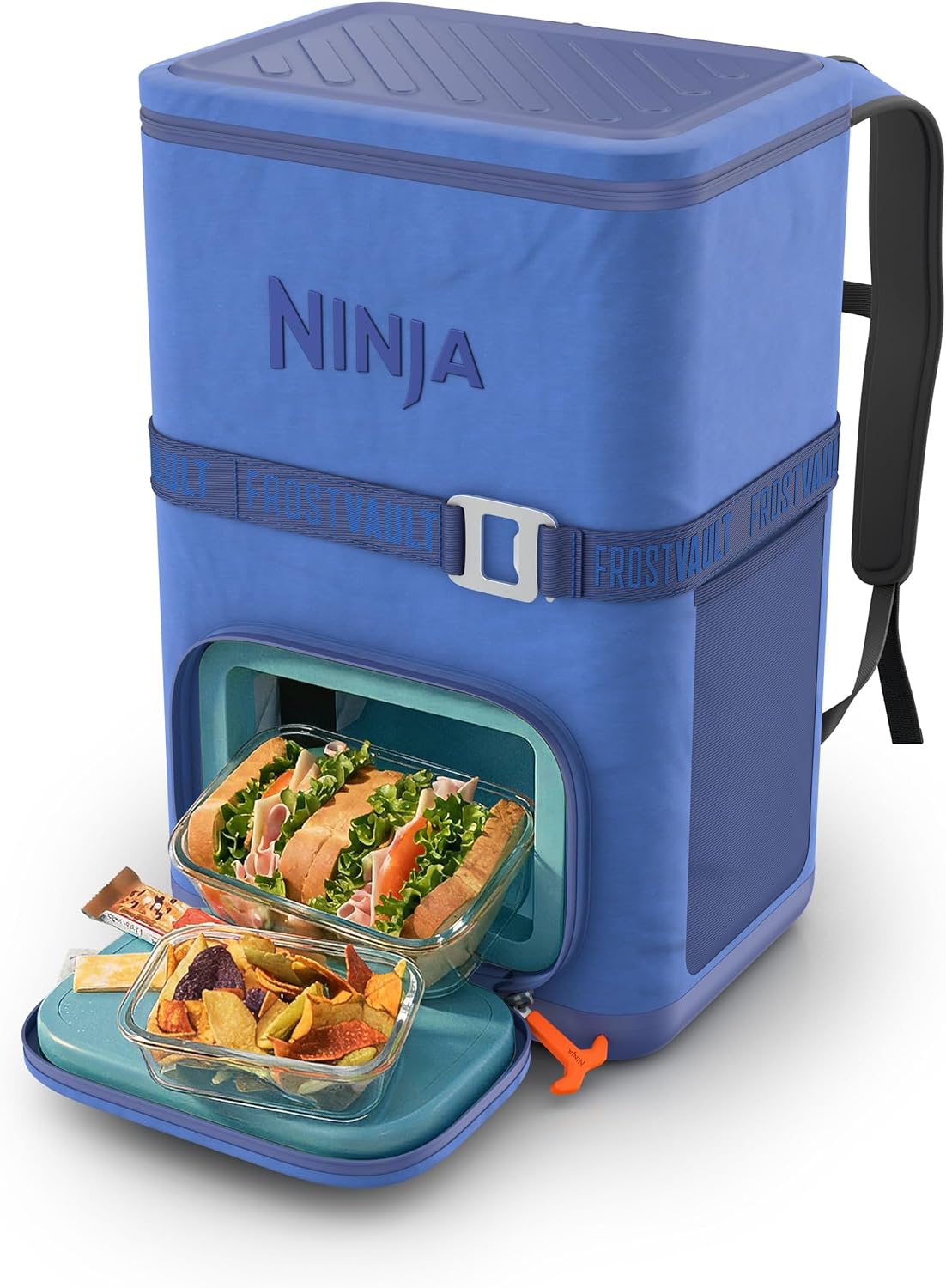 Ninja Hielera de mochila | Enfriador suave de 36 latas FrostVault G...