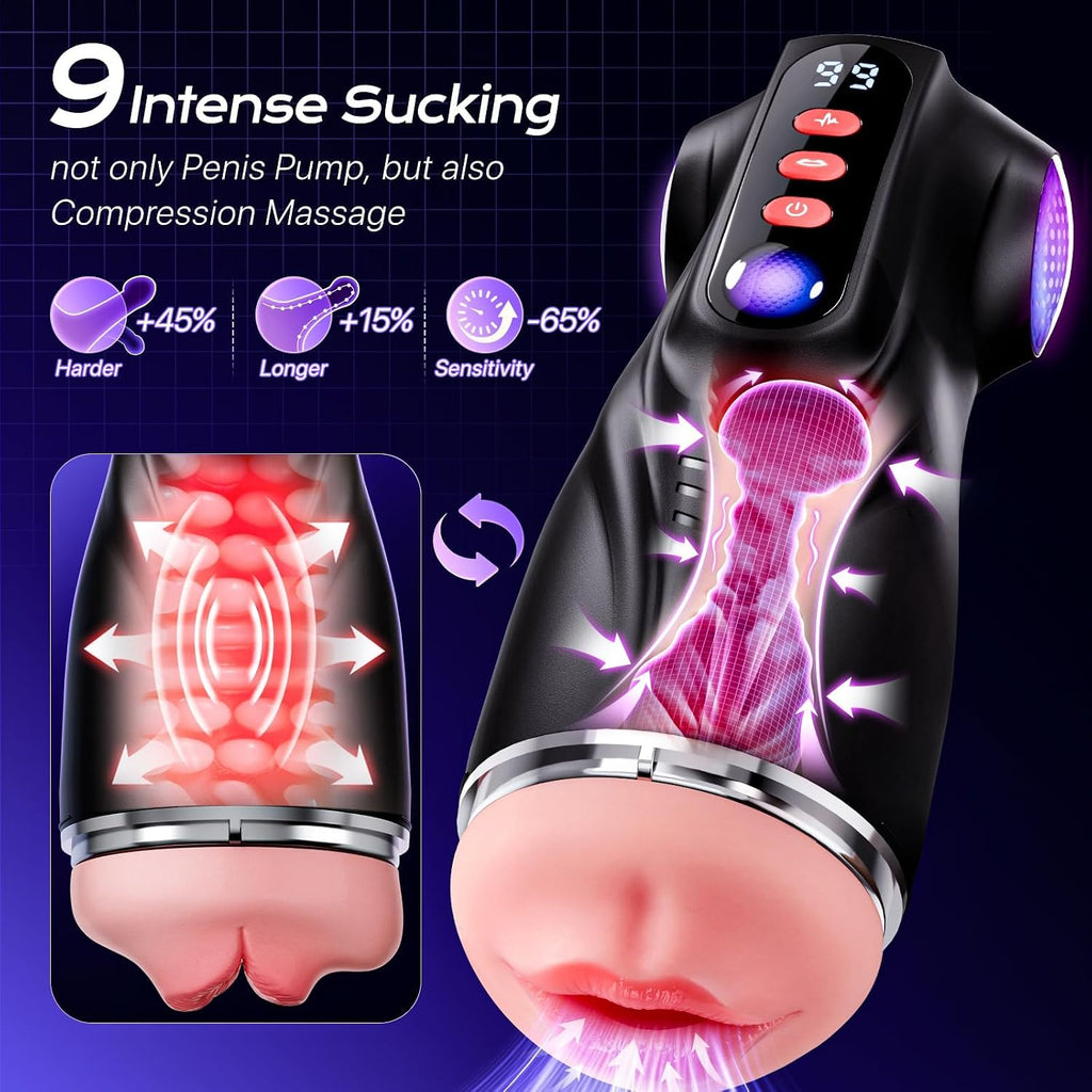 Uoffile Masturbador masculino Juguetes sexuales para hombres \u2013...