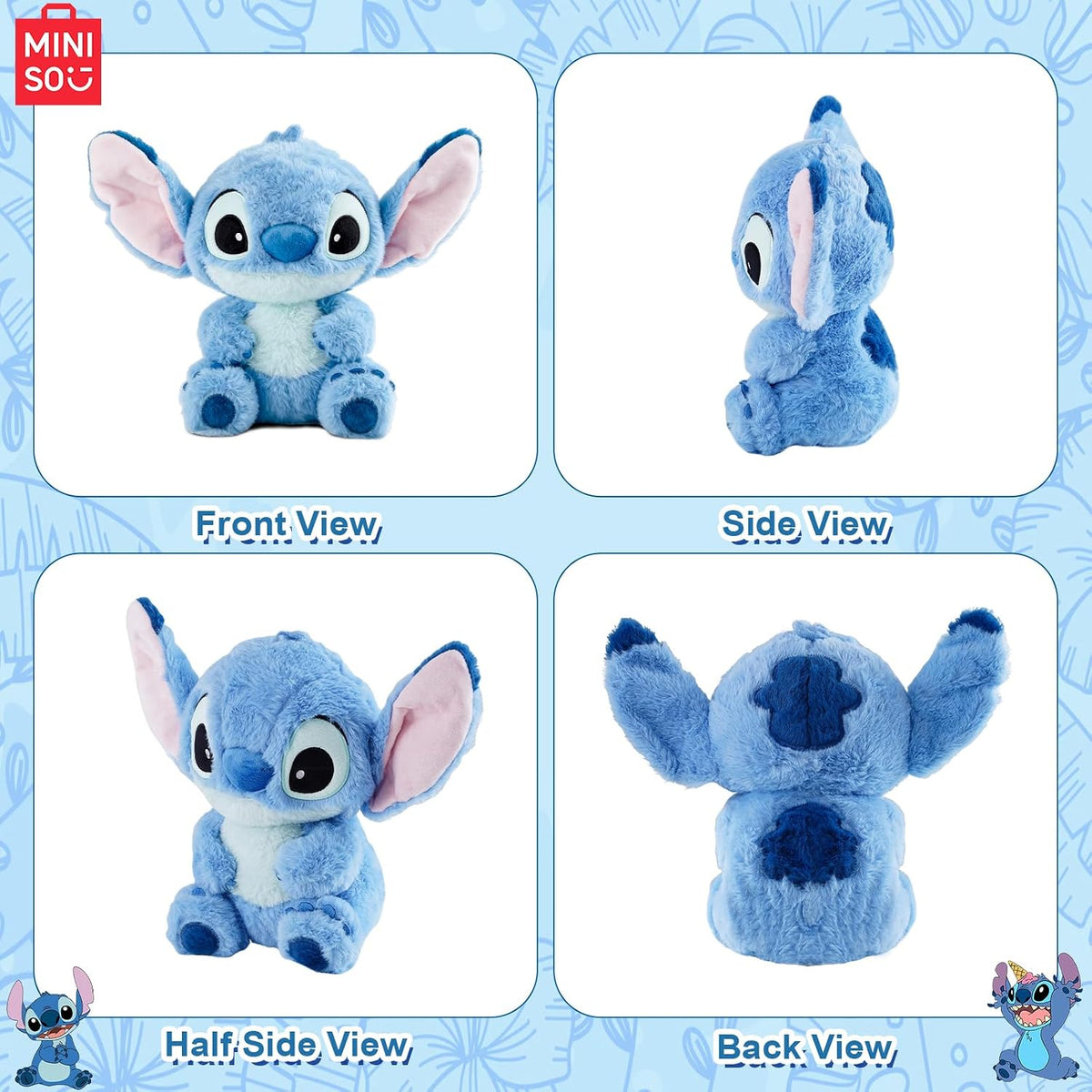 MINISO Disney Stitch - Juguete de peluche Lilo &amp; Stitch de felp...