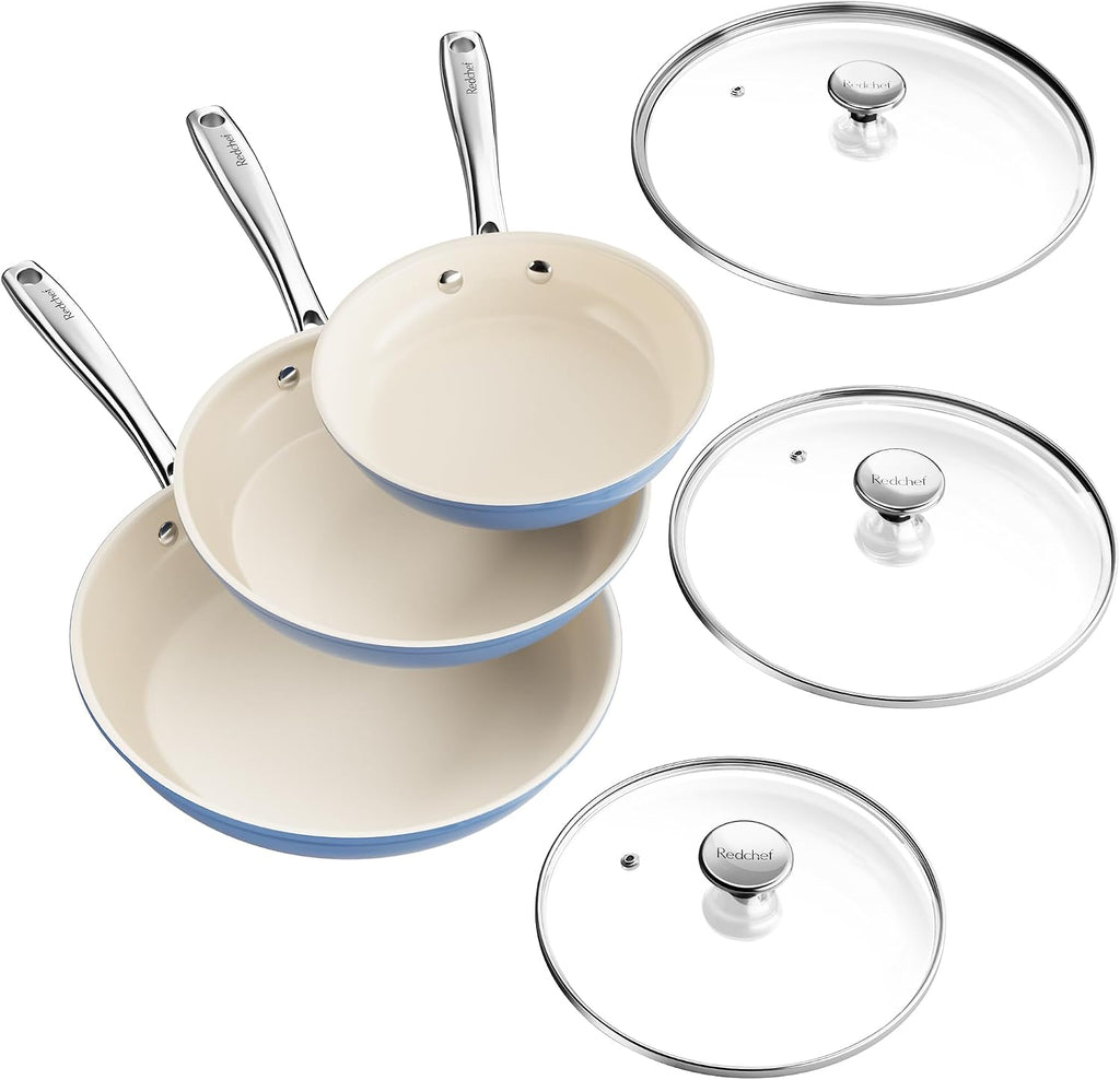 Redchef Juego de utensilios de cocina antiadherentes, juego de sart...
