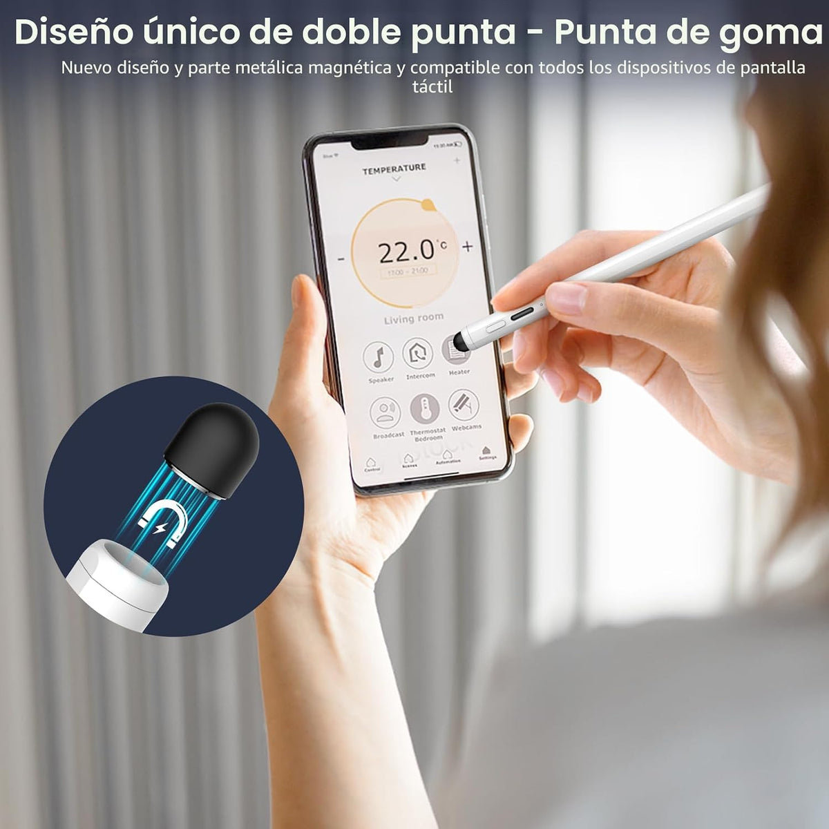 STYLUSHOME - Lápiz para iPad de Apple, lápiz capacitivo para iPad,...