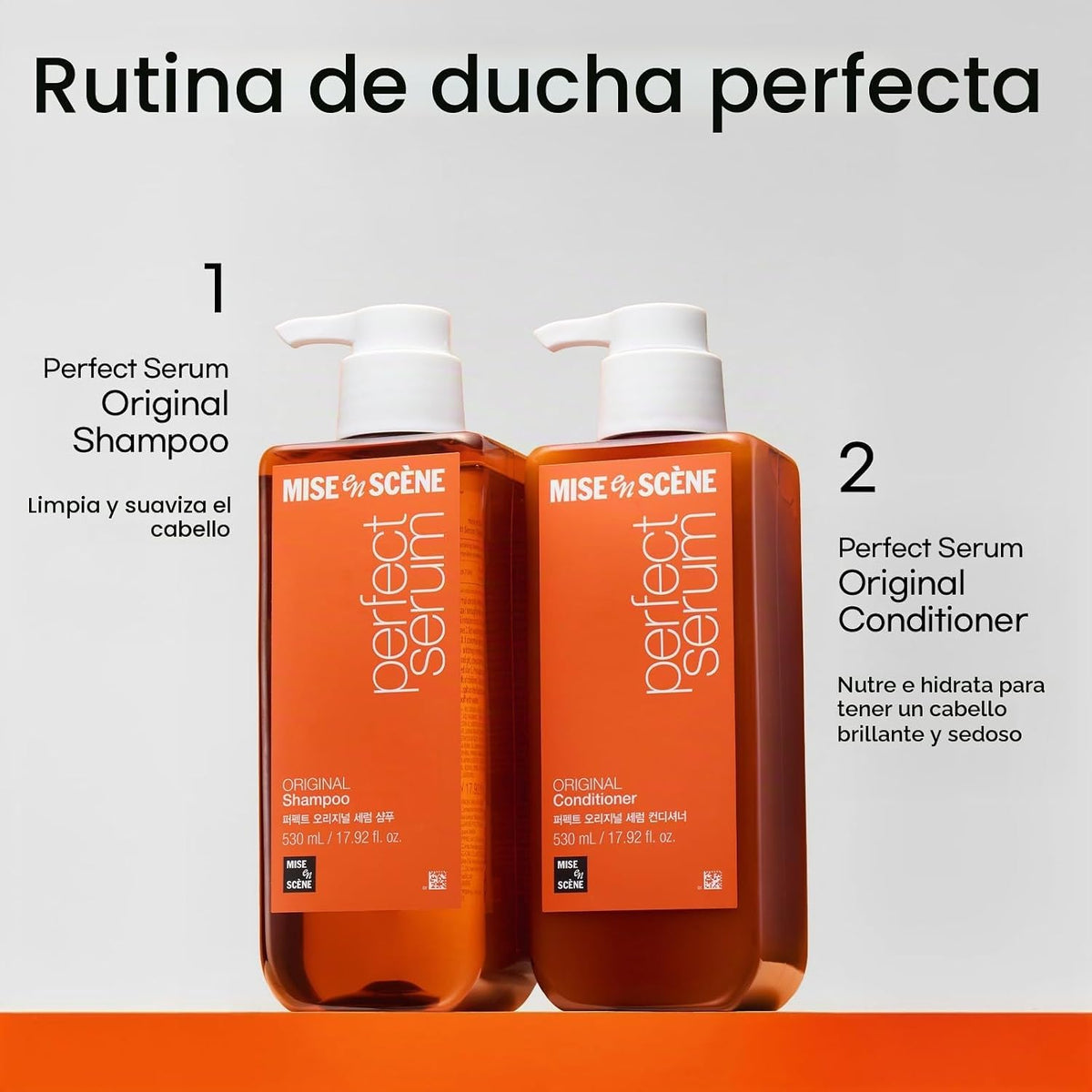 Mise En Scene Perfect Serum - Champú original para cabello dañado,...