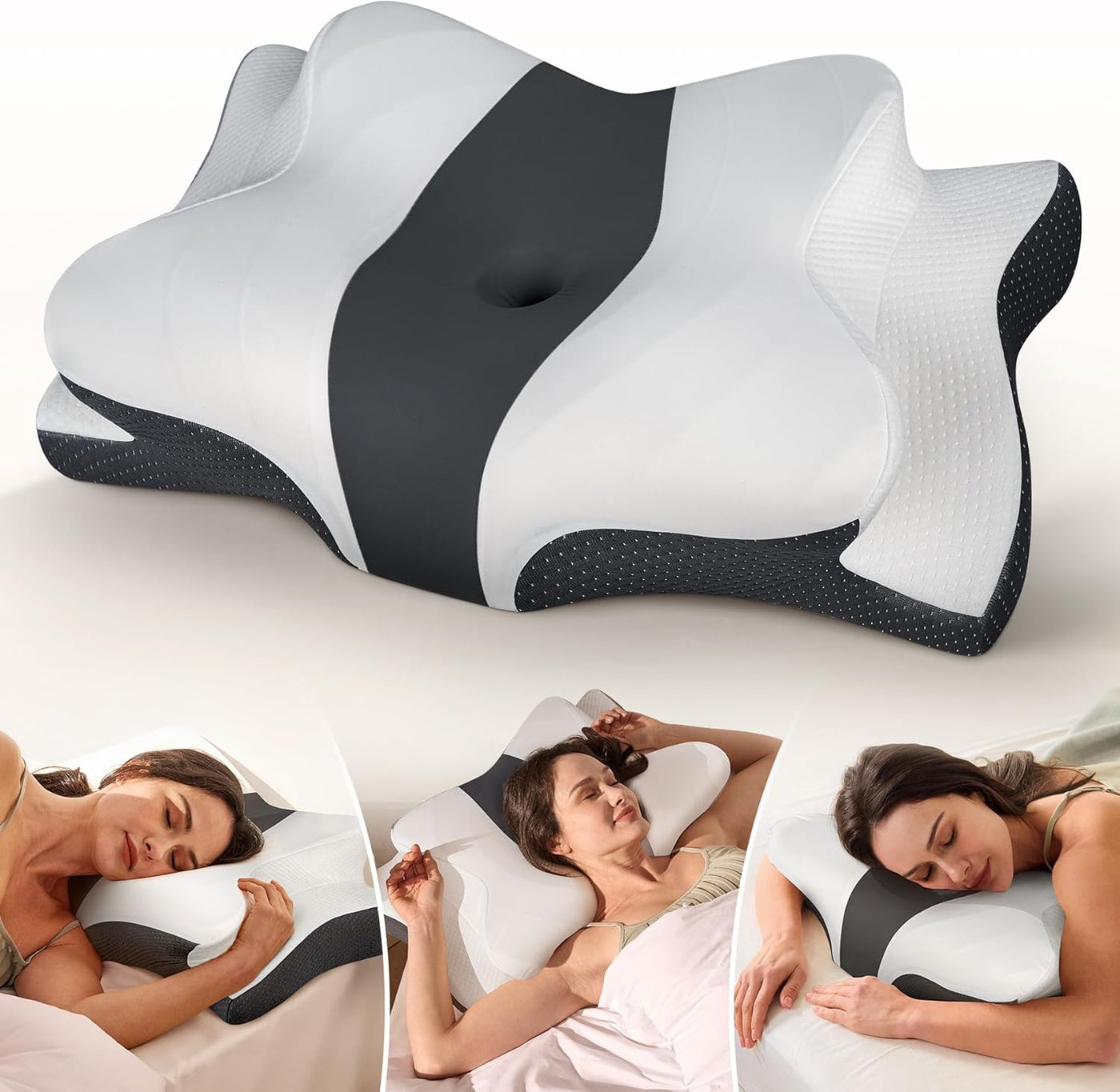 Cozyplayer Almohada cervical para el cuello verdaderamente refresca...