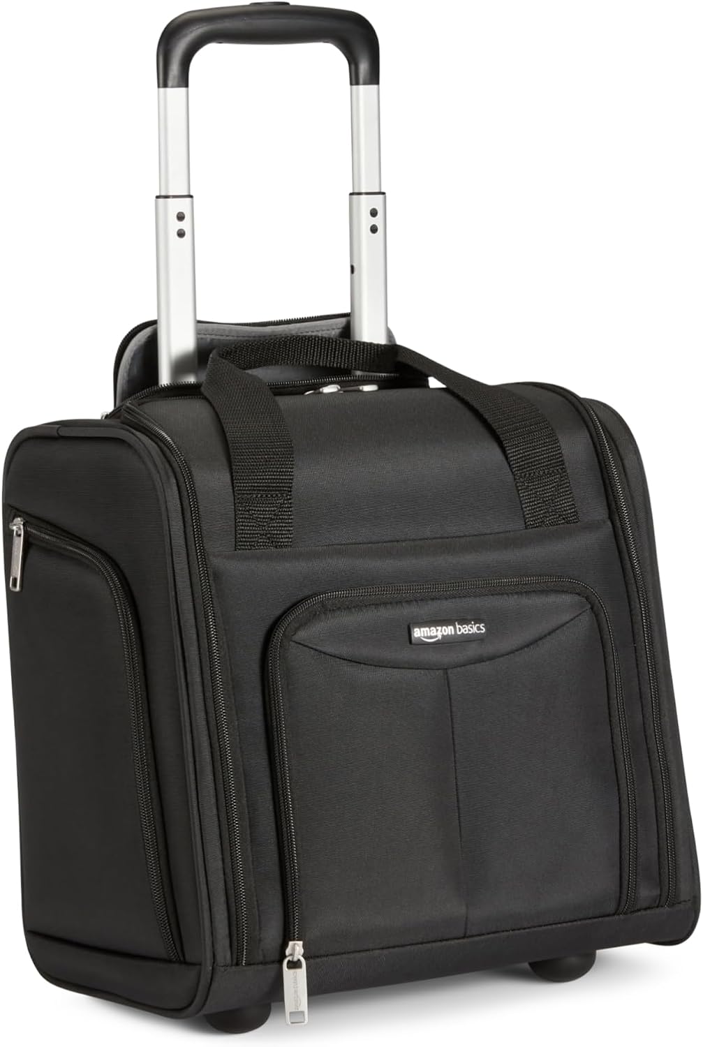 Amazon Basics Equipaje de viaje rodante para llevar a bordo, para d...