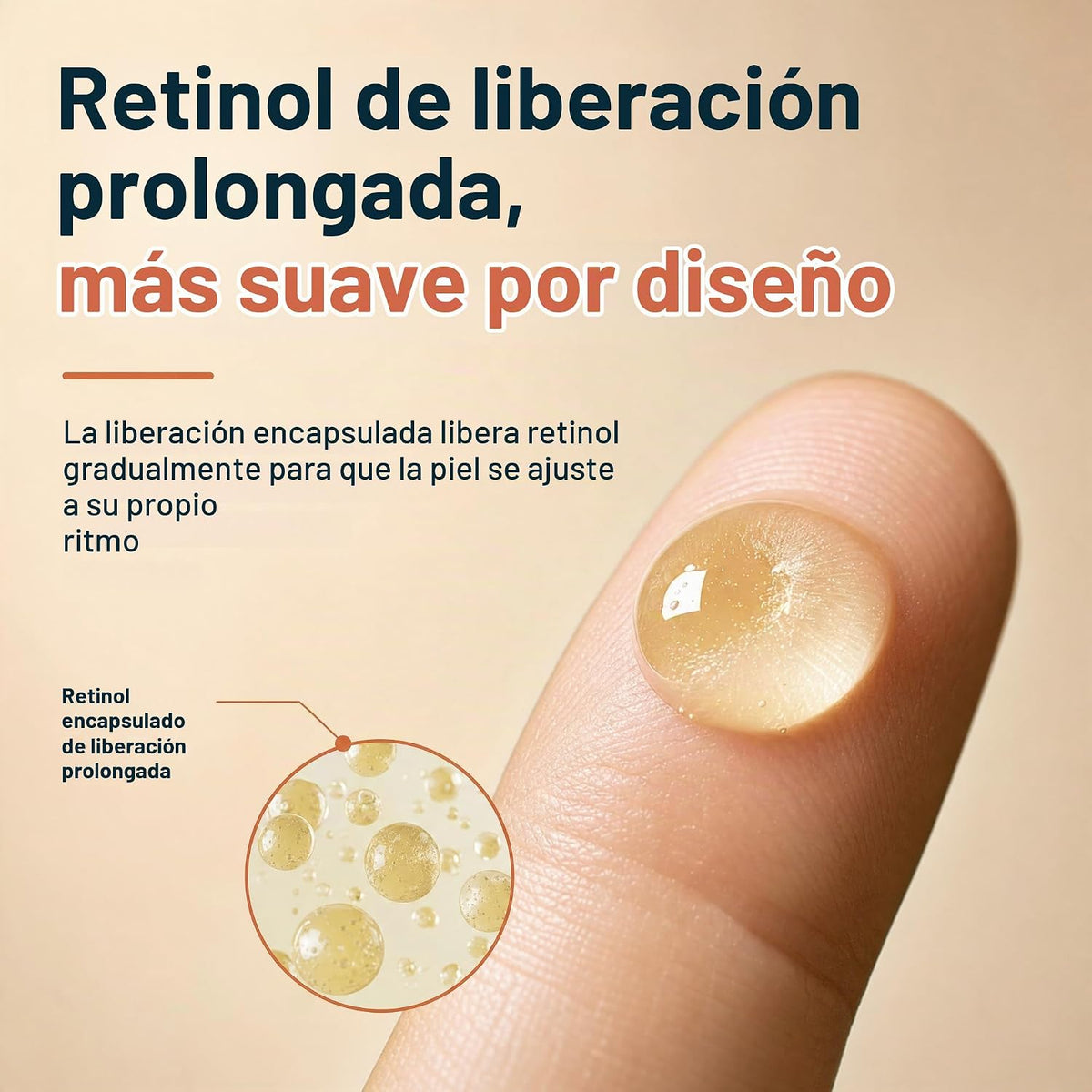 Eva Naturals Retinol Serum for Face, Suero de noche con ácido hialu...