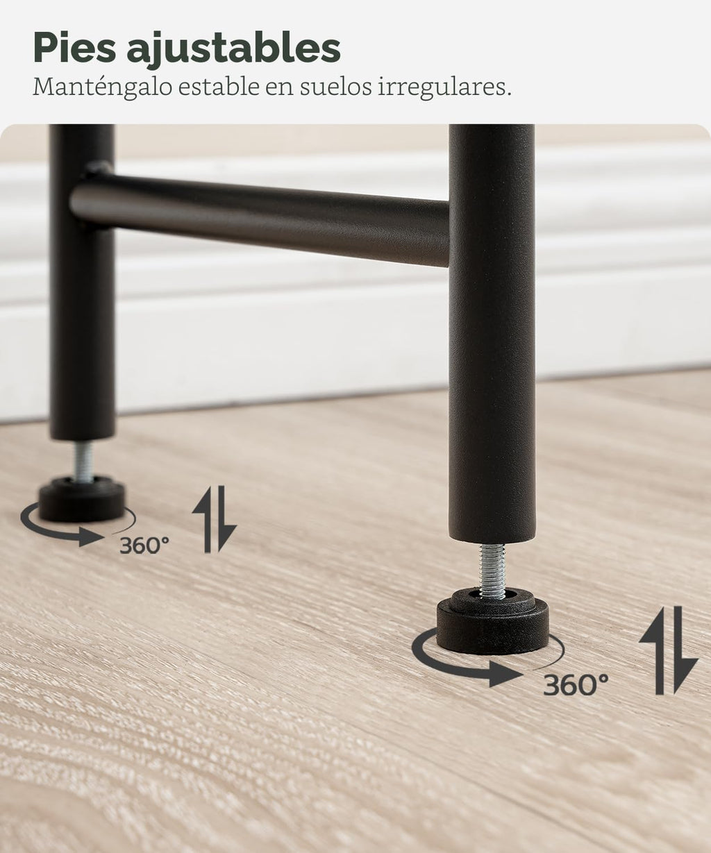 HOOBRO Almacenamiento Sobre el Inodoro, Organizador de Baño de 3 Ni...