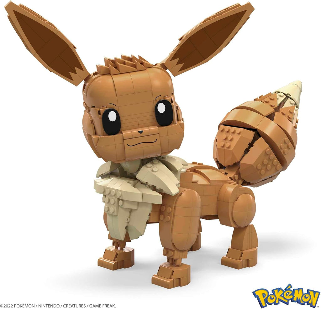 MEGA - Juego de juguetes de construcción Pokémon Jumbo Eevee con 82...