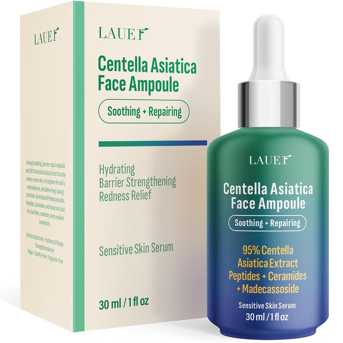 Centella Asiatica Ampolla Serum 95% Extracto de Madagascar Alivio d...