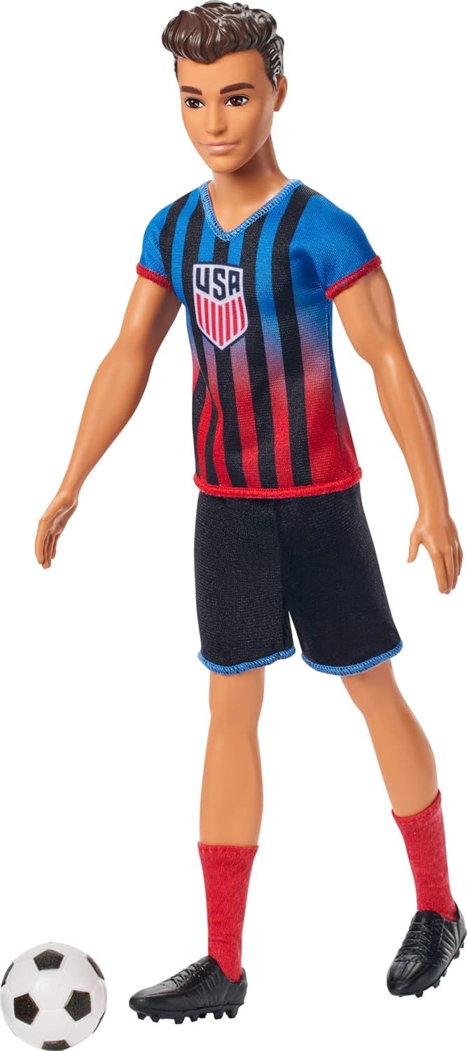 Barbie Carreras USSF Soccer Player Ken Muñeca y accesorios | Muñeca...