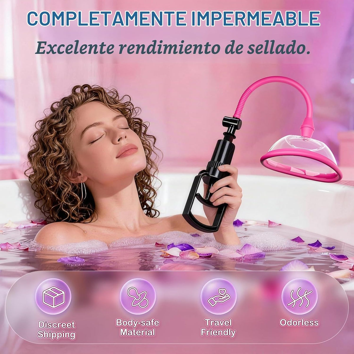 Juguetes sexuales para adultos Bomba de coño - Succionador de pezón...