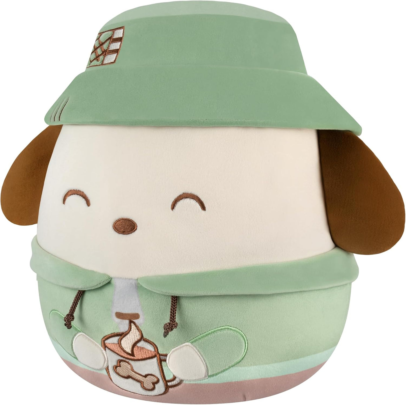 Squishmallows Original Sanrio 12 pulgadas de lindo Pochacco de camp...