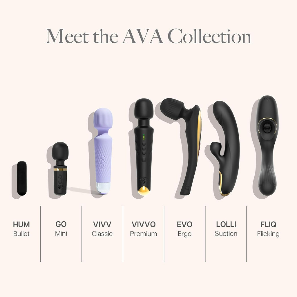 Vibrador Ava para mujeres \u2013 Vida útil de la batería de 4 horas...