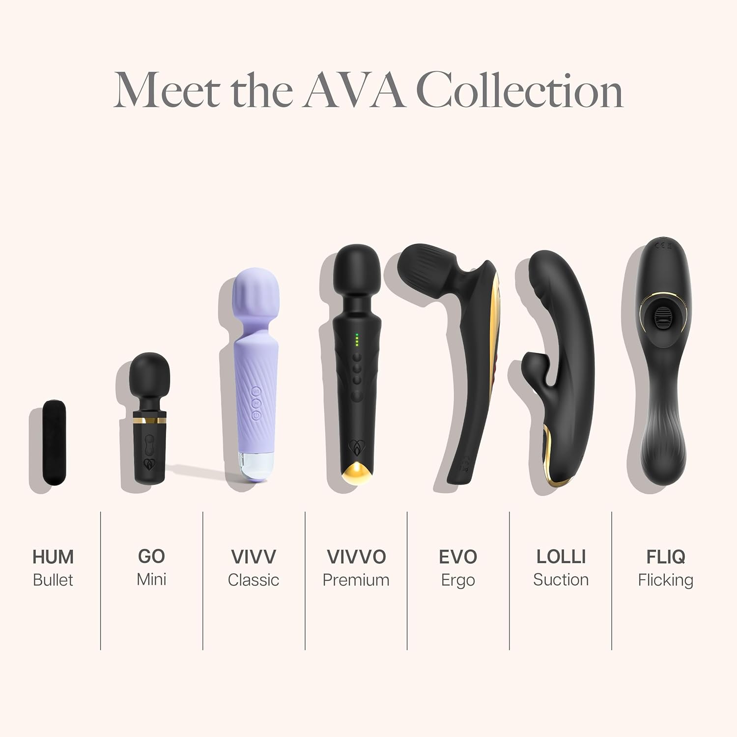 Vibrador Ava para mujeres \u2013 Vida útil de la batería de 4 horas...