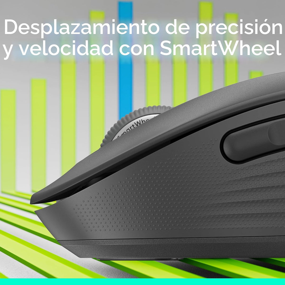 Logitech Signature Plus M750 L, ratón inalámbrico para manos grande...