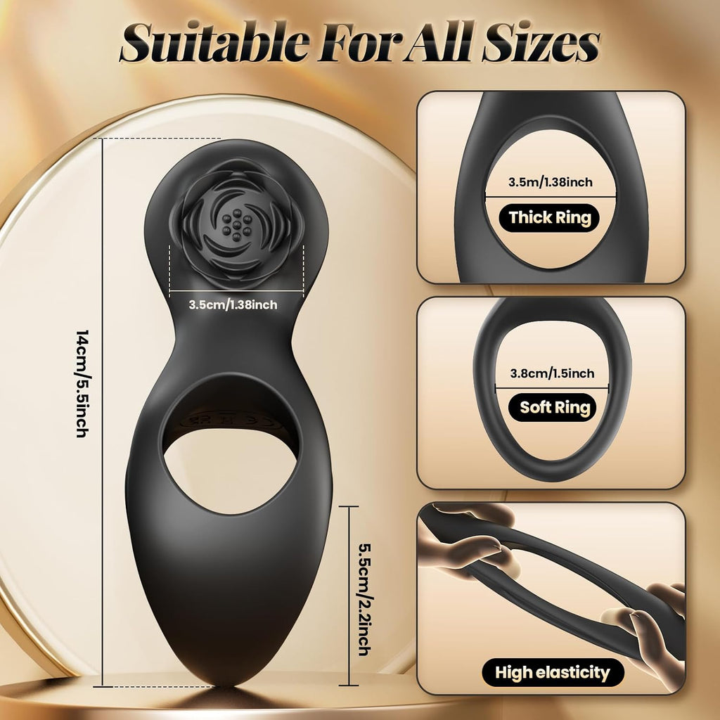 Juguetes sexuales anillo vibrador para pene, juguetes sexuales para...