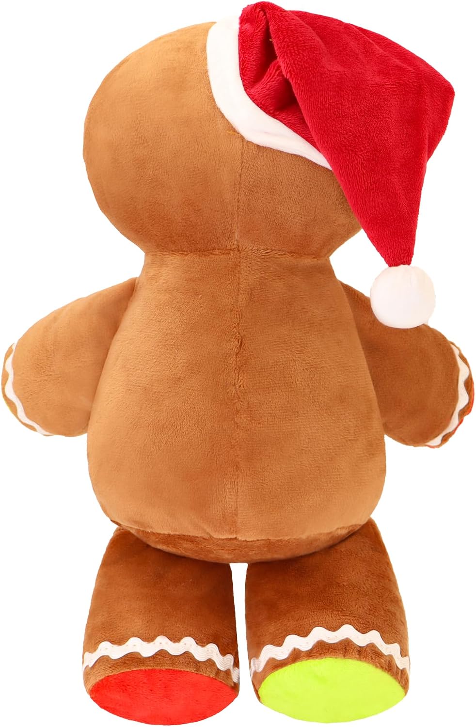 Tiralia - Peluche navideño de hombre de jengibre, bonito juguete de...