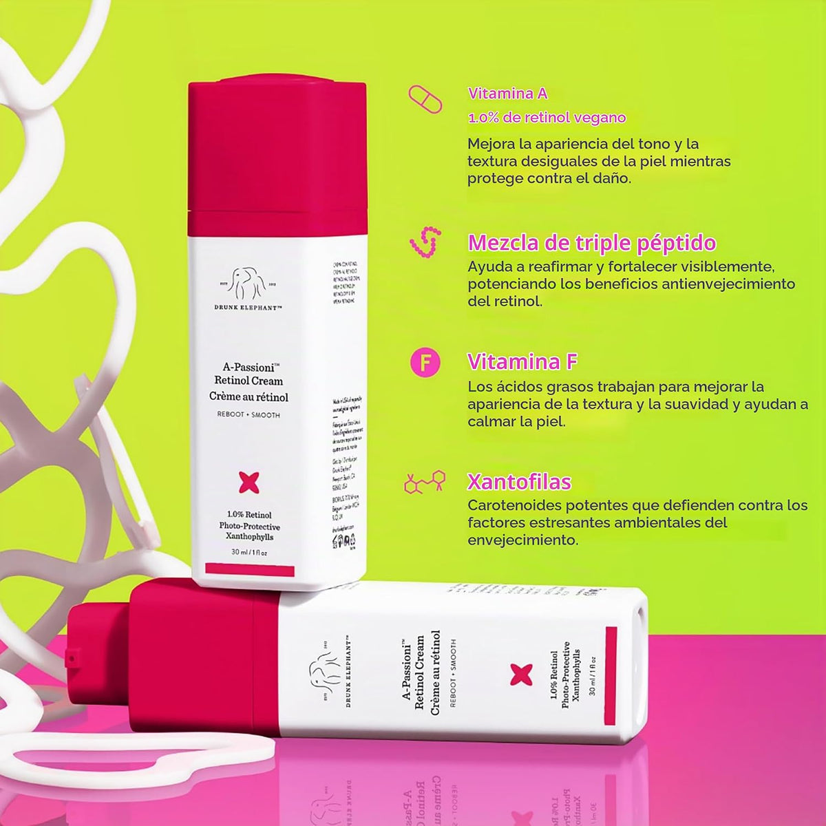 Drunk Elephant A-Passioni - Crema de retinol - 1.0 fl oz\/1 onza lí...