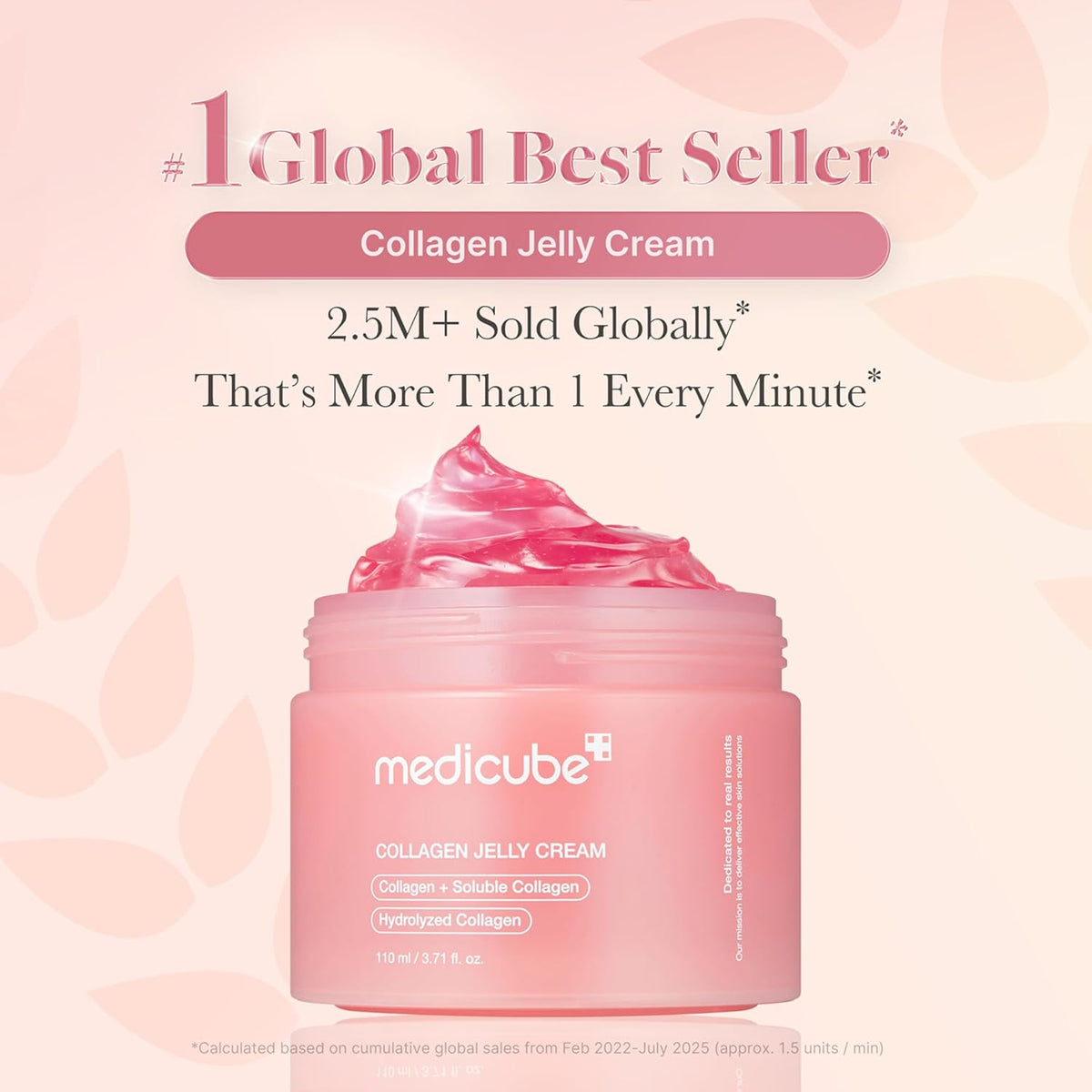 medicube Crema de gelatina de colágeno, crema hidratante para piel...