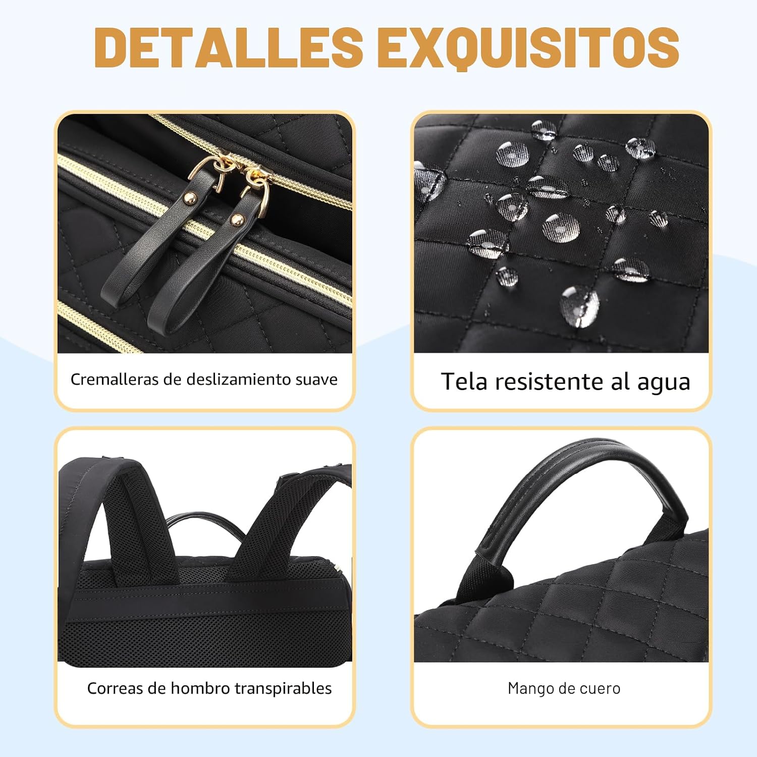 LORADI Mochila ligera para pañales, mediana | Clips para cochecito,...