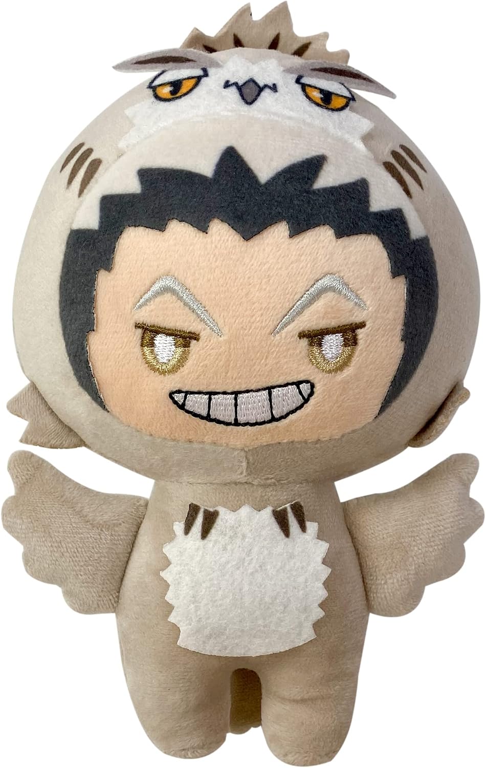 ¡¡Gran entretenimiento oriental Haikyu!! S2- Peluche Búho Bokuto 6" H