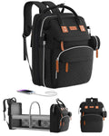 ISMGN Mochila para pañales con cambiador, bolsas de bebé para niños...