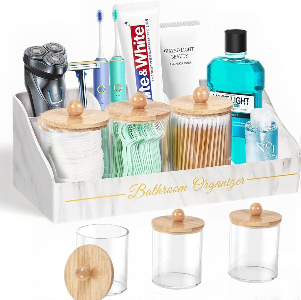 Tucao Portacepillos de dientes, Portacepillos de baño con 6 ranuras...