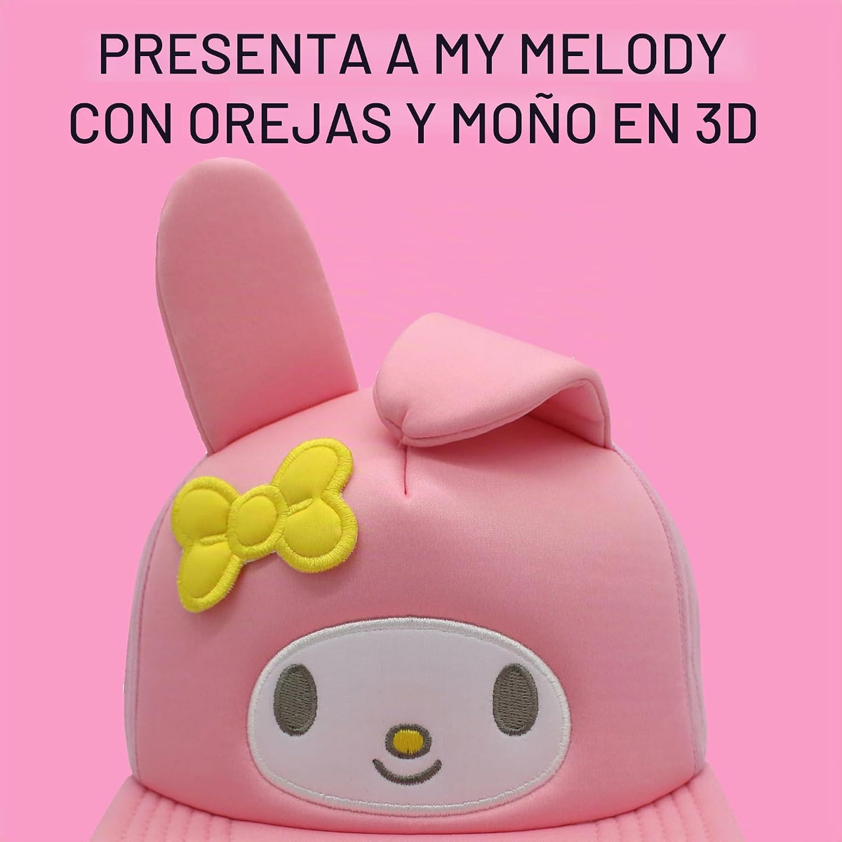 Hello Kitty Gorra de béisbol, gorra Snapback para mujer con ala pla...