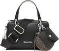 Calvin Klein Women's Cali Mini Satchel Crossbody Handbag