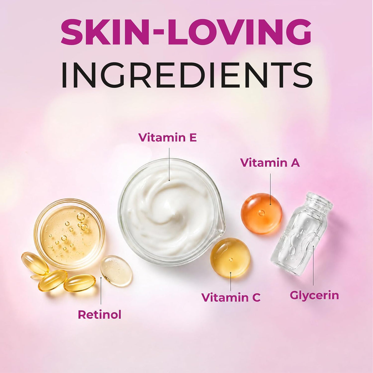 LIVAURA - Suero abrillantador de piel con retinol, corrector de man...