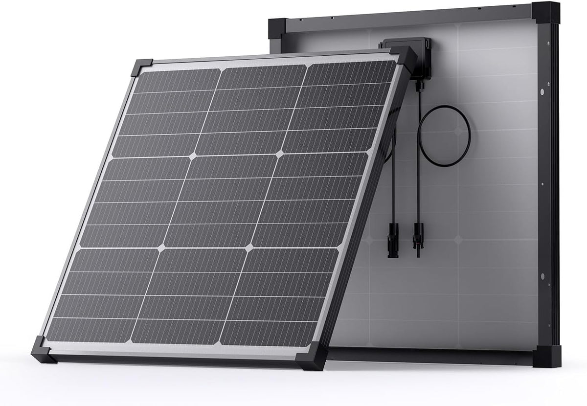 Callsun - Panel solar de 50 vatios, tipo N 16BB 25% de alta eficien...