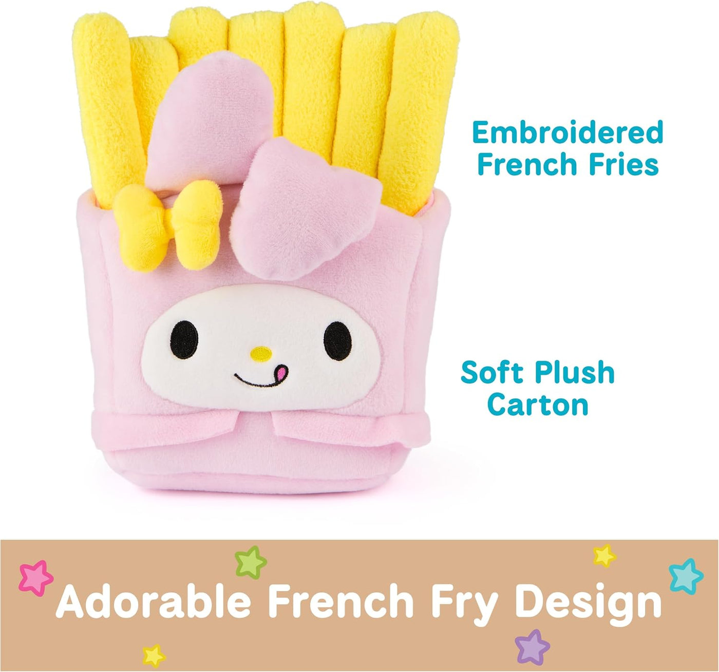 GUND Sanrio My Melody - Peluche de papas fritas de 8 pulgadas para...