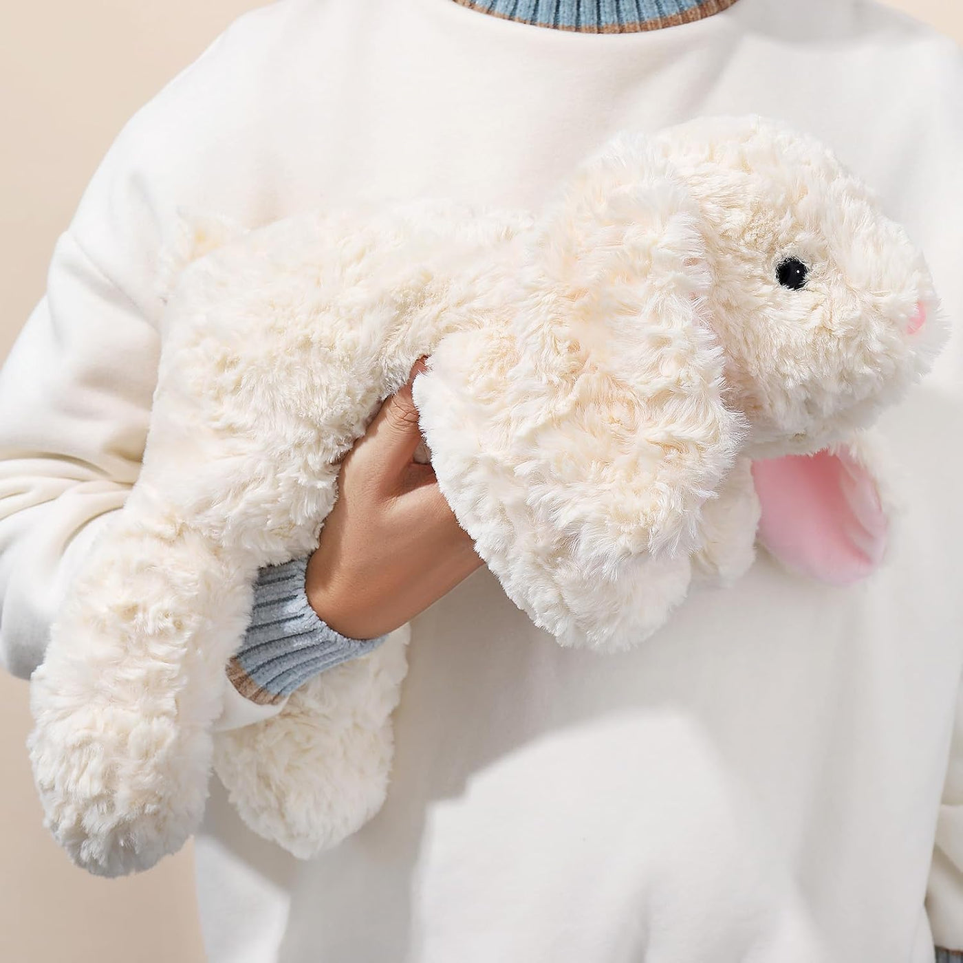 IFX24 Peluche grande de conejo con peso de 27.5 pulgadas, 5 libras,...