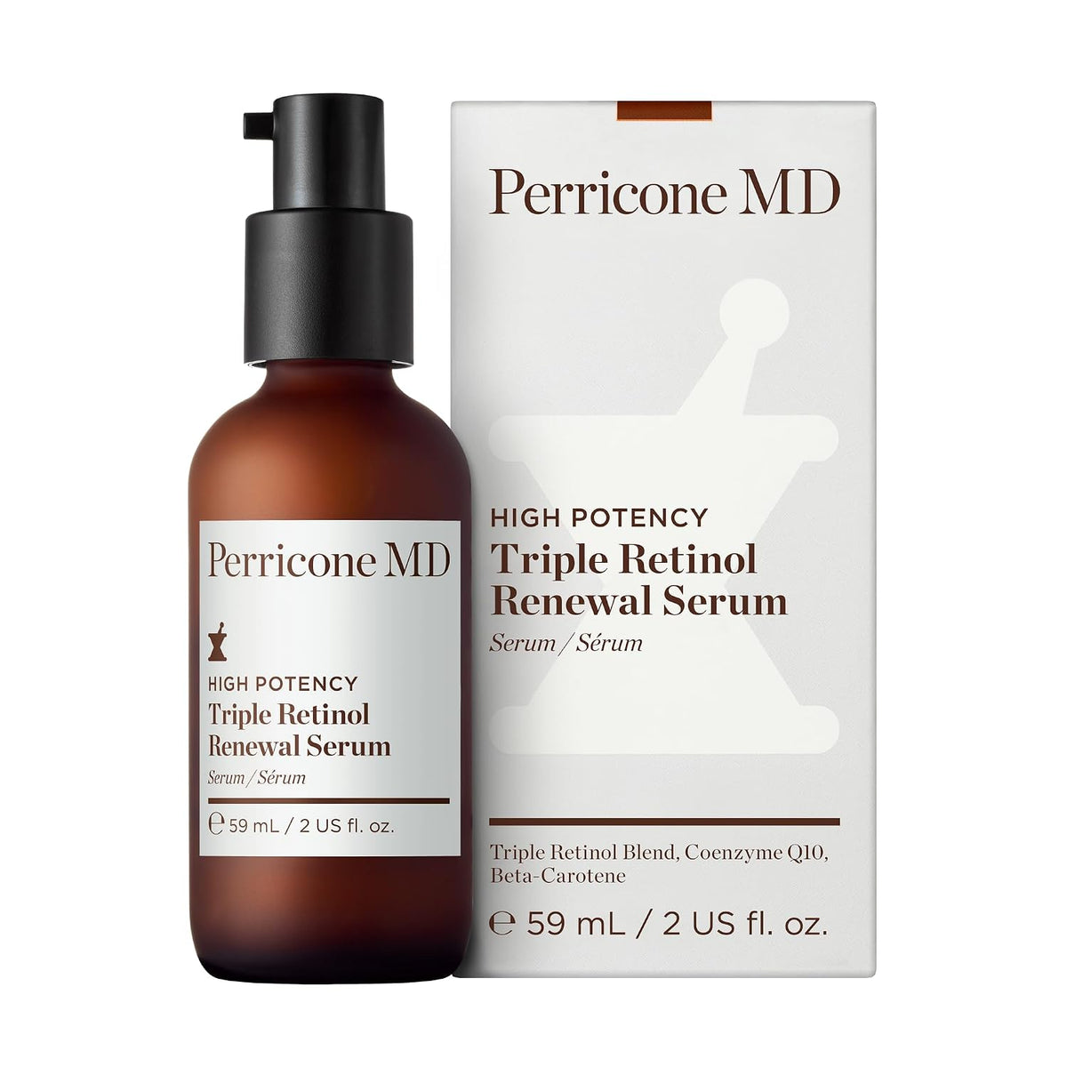 Perricone MD Suero facial renovador de triple retinol de alta poten...