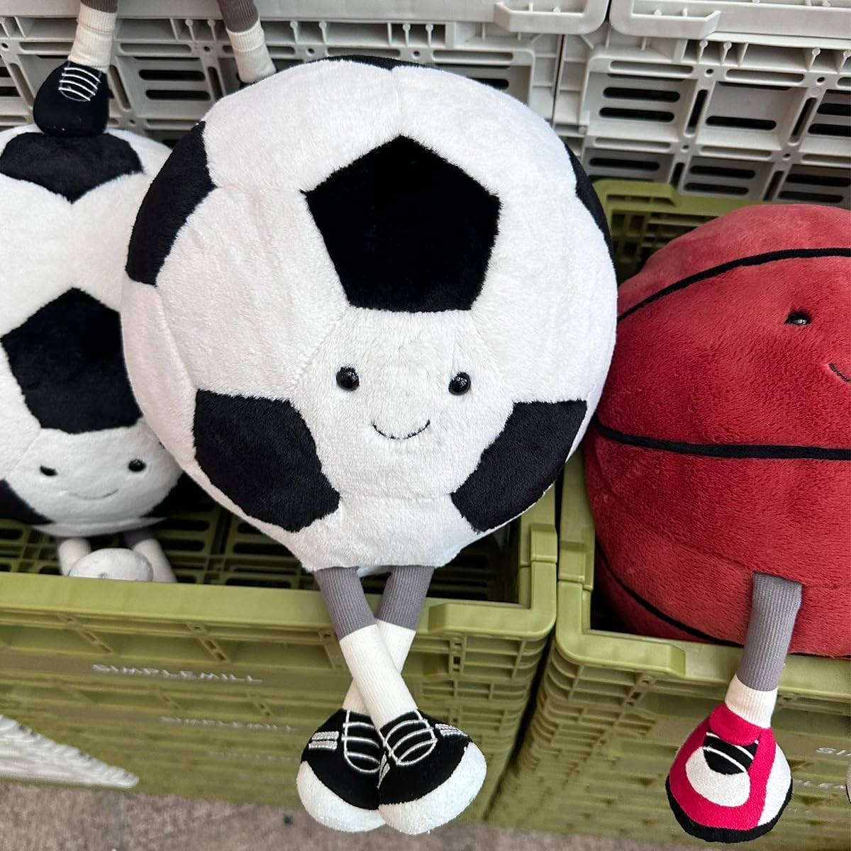 Linda almohada de pelota de fútbol de felpa de fútbol, divertido ju...