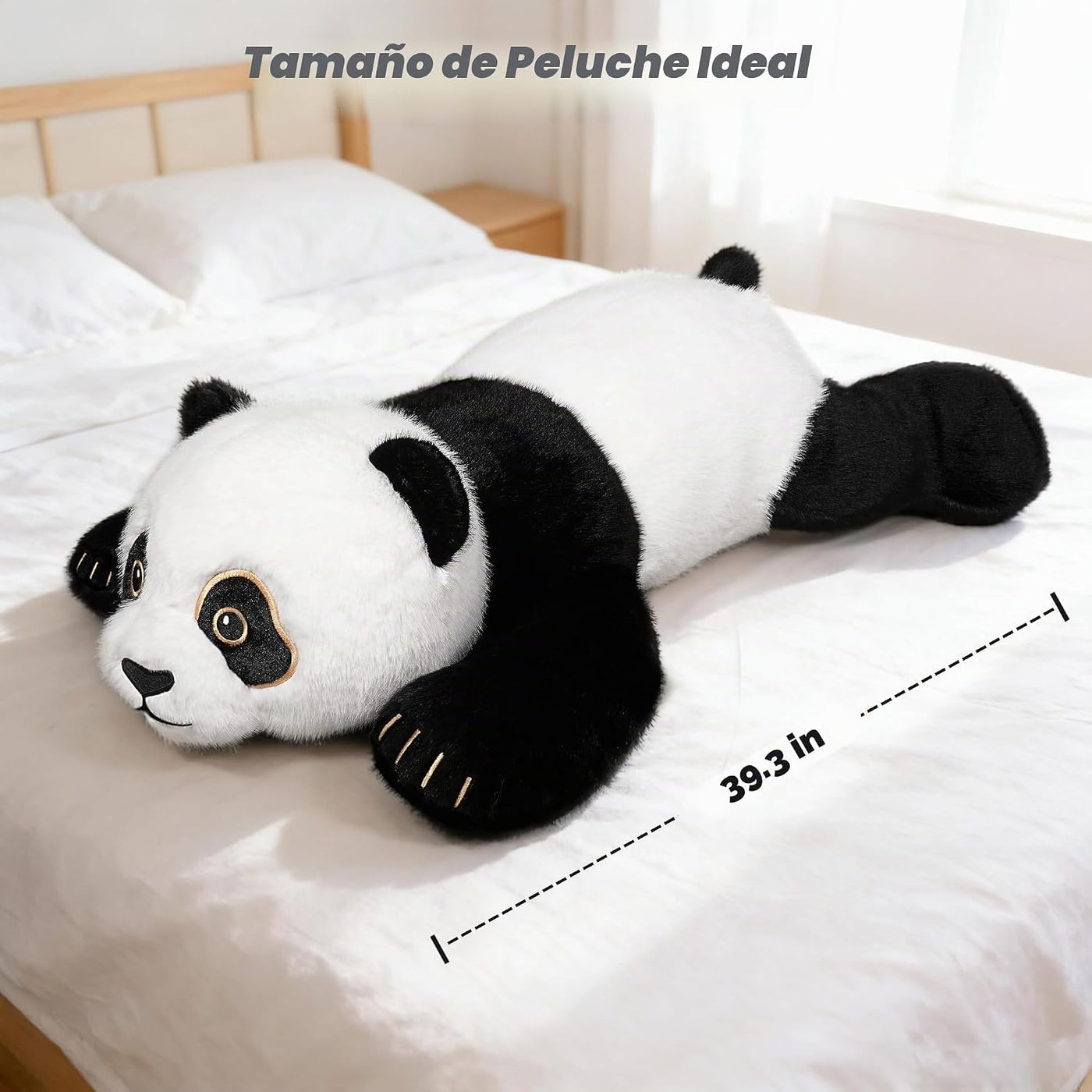 ZBLX Oso Panda Gigante de Peluche, animal de peluche grande de 39 p...