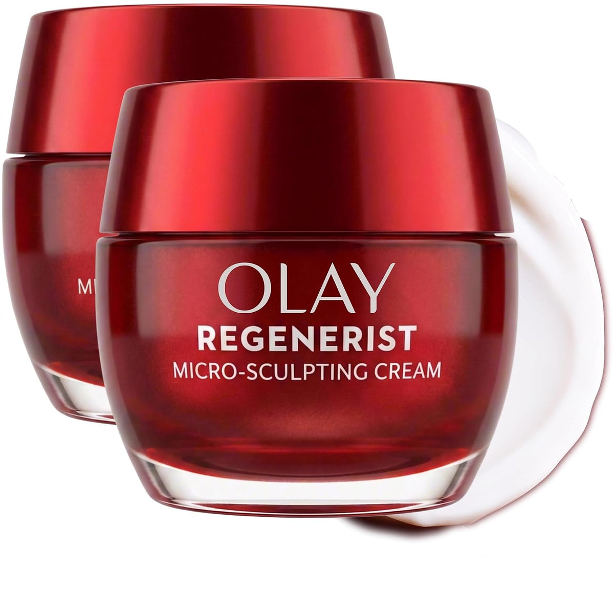 Olay Hidratante facial, crema facial regenerista microescultora par...