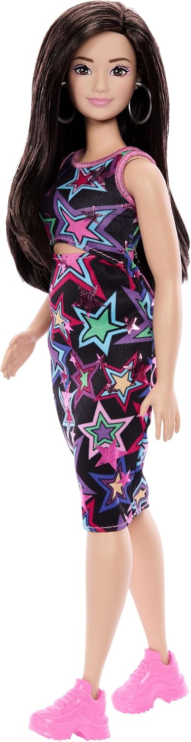 Barbie Muñeca Fashionistas Style #251 con pelo castaño | Llevar ves...